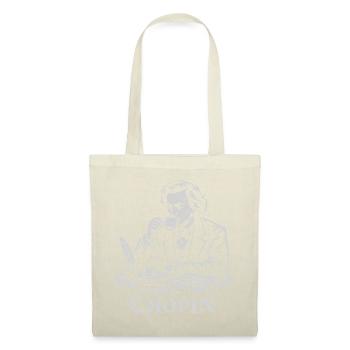 Chopin Coffee Portrait Vintage Line Art - Tote Bag - red - Front