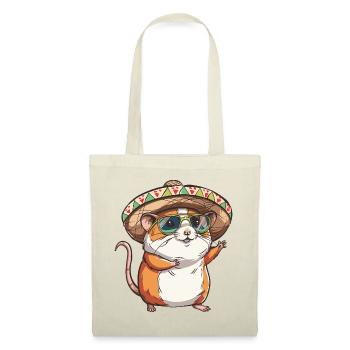 Sombrero drôle de hamster - Sac en tissu - rouge - Devant