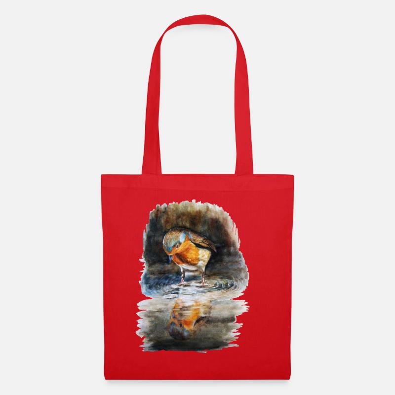 robin - Tote Bag - red