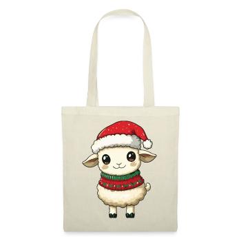 Noël de Noël mouton - Sac en tissu - rouge - Devant
