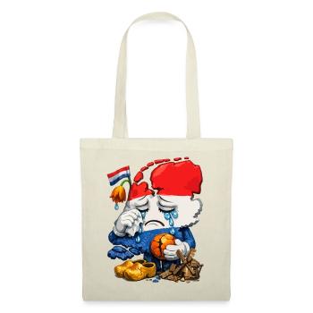 La tristesse des Pays-Bas - Sac en tissu - rouge - Devant