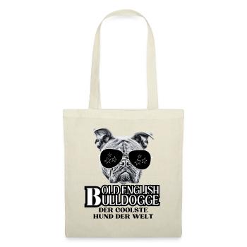 Bouledogue Vieux Bouledogue Anglais Chien Chiens - Sac en tissu - rouge - Devant
