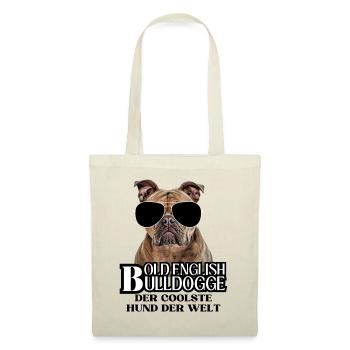 Bouledogue Vieux Bouledogue Anglais Chien Chiens - Sac en tissu - rouge - Devant