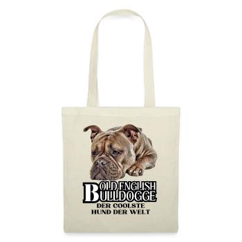 Bouledogue Vieux Bouledogue Anglais Chien Chiens - Sac en tissu - rouge - Devant