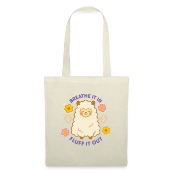 T-shirt Alpaga, peluchez-le trop mignon - Sac en tissu - rouge - Devant