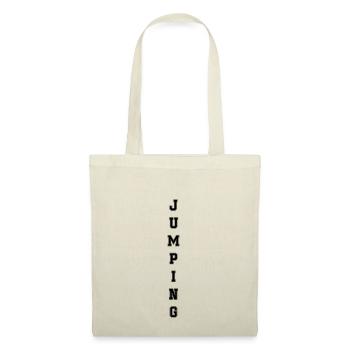jumping trampolin girl jumpen jump Geschenk - Stoffbeutel - Rot - Vorne