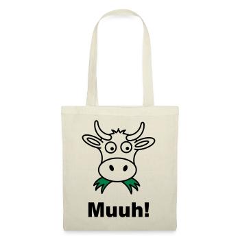 cow - Tote Bag - red - Front