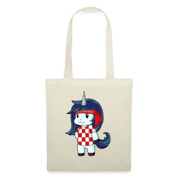 Champion du monde Croatie licorne - Sac en tissu -  - Devant