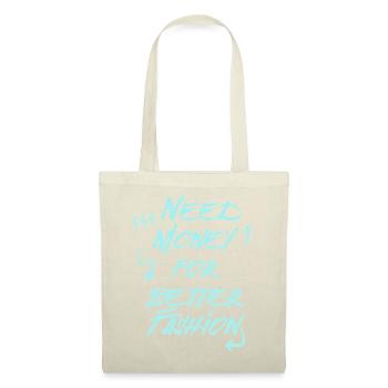 Need Money for Better Fashion – Trend Hoodie - Stoffbeutel - Rot - Vorne