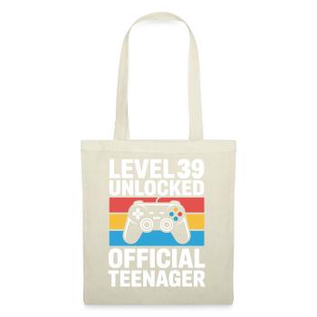 Niveau 39 Adolescent officiel débloqué - Sac en tissu -  - Devant