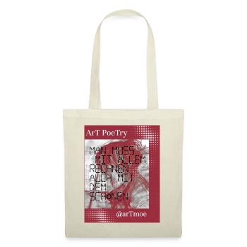 Collection ArtPoeTry - Stoffbeutel - Rot - Vorne