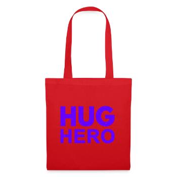 Hug Hero. - Tote Bag - red - Front