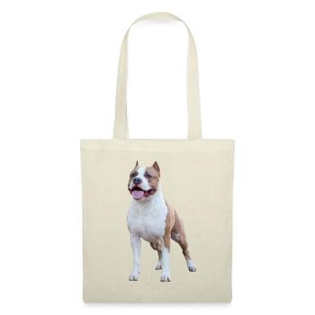 American Staffordshire Terrier - Tote Bag - red - Front