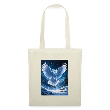 Snowy Owl - Tote Bag - red - Front
