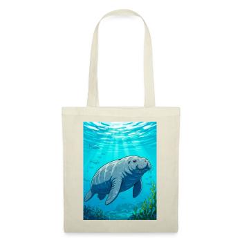 Gentle giant of calm waters, symbol of peace - Tote Bag - red - Front