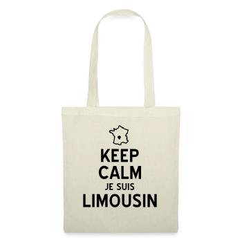 limousin - Sac en tissu - rouge - Devant