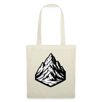 Mountain icon - Tote Bag - red - Front