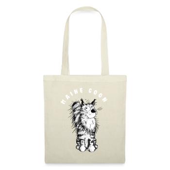 Cheerful Maine Coon - Cat - Main Coon - Cats - Tote Bag - red - Front