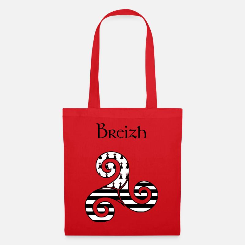 Britain - Tote Bag - red