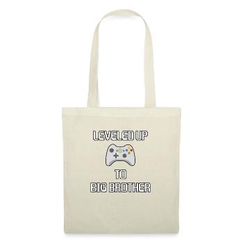 Leveled Up To Big Brother Gaming - Tote Bag - red - Front