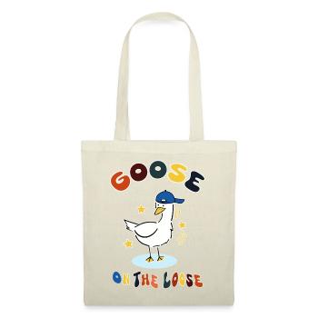 goose on the loose - Tote Bag - red - Front