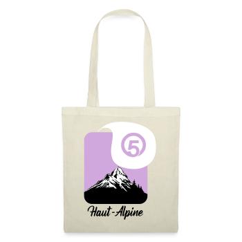 Haut-Alpine 05 department of the Hautes-Alpes - Tote Bag - red - Front