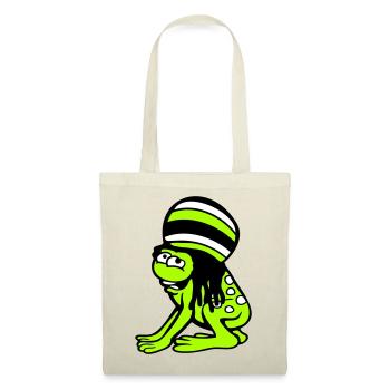 Frog Reggae Music Rasta Hair Hat Jamaica Fun - Tote Bag - red - Front