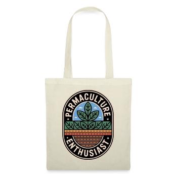 Philosophie de vie de la permaculture pour les amoureux de la nature - Sac en tissu - rouge - Devant