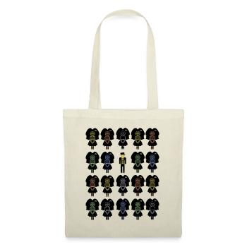 95% Alsatian multicolored - Tote Bag - red - Front