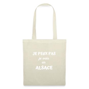 t-shirt I can not I go in alsace christmas gift - Tote Bag - red - Front