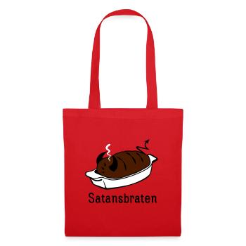 Satansbraten - Stoffbeutel - Rot - Vorne