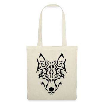 Wolfs Tribal - Tote Bag - red - Front
