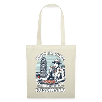 WHEN IN ROME, DO AS THE ROMANS DO - Tote Bag - red - Front
