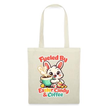 Jardin de Pâques Printemps Été Bunny Bunny - Sac en tissu - rouge - Devant
