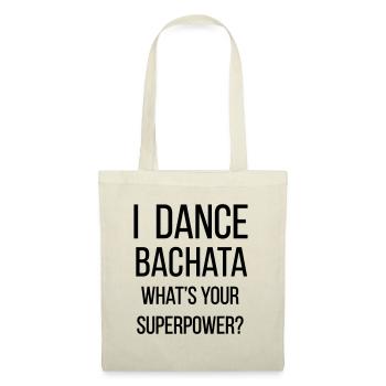 bachata superpower - Tote Bag - red - Front