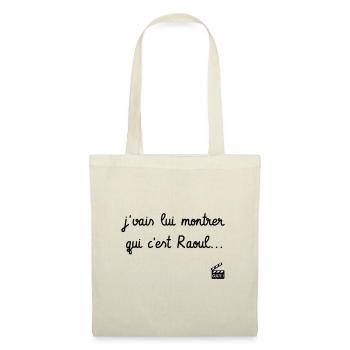 Les Tontons Flingueurs ! Réplique culte - Raoul - Sac en tissu - rouge - Devant