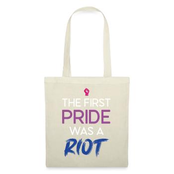 LGBT Pride Month - The First Pride Was a Riot - Tote Bag - red - Front