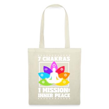 7 Chakras – Inner Peace - Tote Bag - red - Front