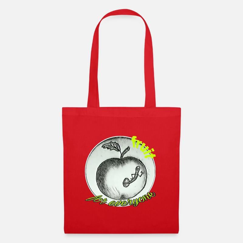 Obst - Stoffbeutel - Rot