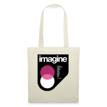 imagine 1 - Sac en tissu - rouge - Devant