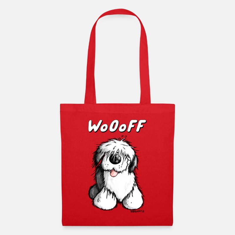 Woooff Bobtail - Tote Bag - red