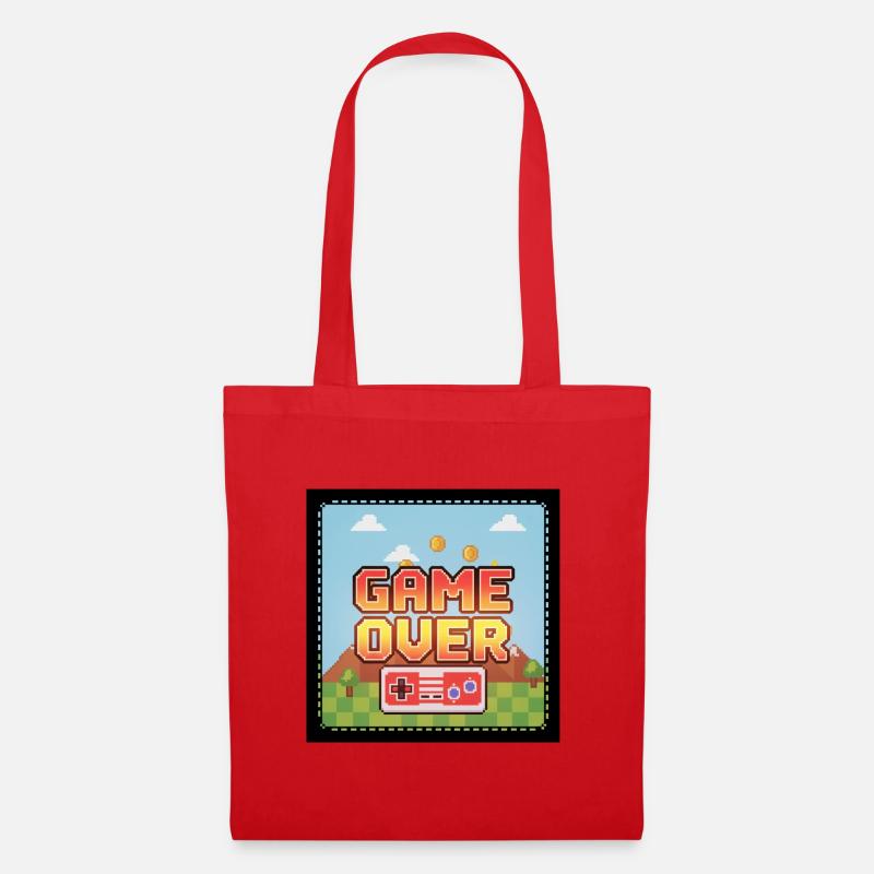 Game over - Tote Bag - red