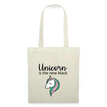 Unicorn is the new black - Tote Bag - red - Front