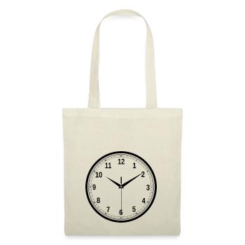 clock time clock time hourglass hourglass42 - Tote Bag - red - Front