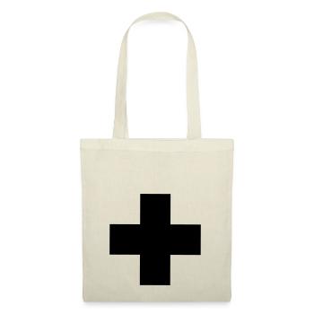 Cross symbol - Tote Bag - red - Front