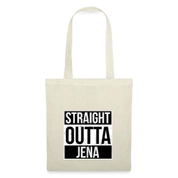 Straight Outta Jena - Sac en tissu - rouge - Devant