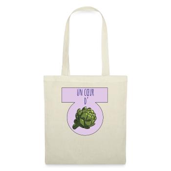 An artichoke heart - Tote Bag - red - Front