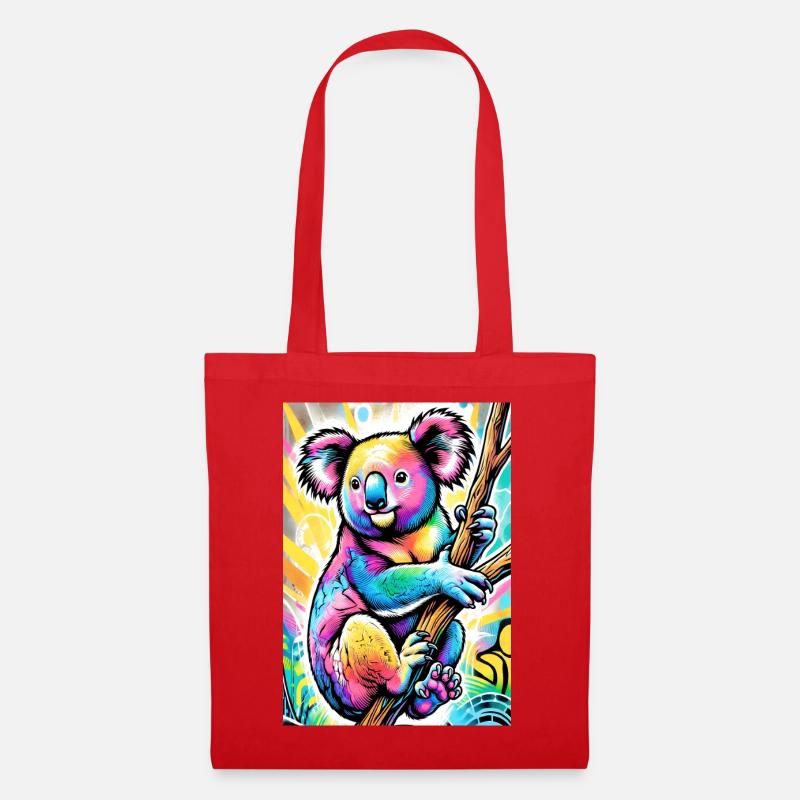 Koala - Tote Bag - red