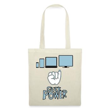 Geek - Sac en tissu - rouge - Devant
