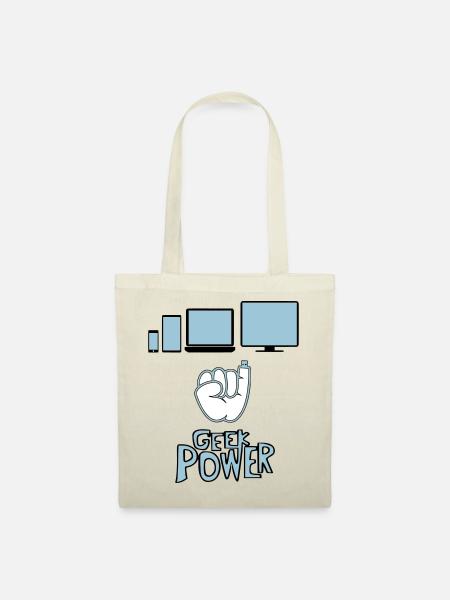 Geek - Tote Bag - red